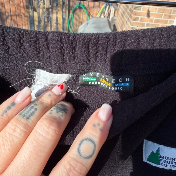 MEC Black Fleece Pants - Picture 2 of 4